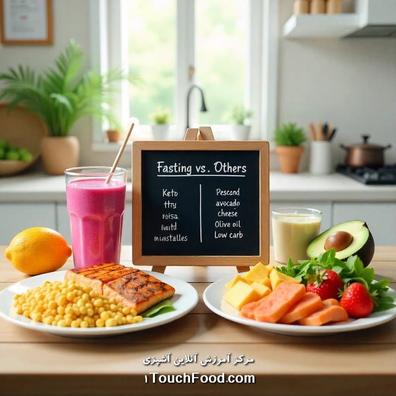 مقایسه رژیم فستینگ متناوب با سایر رژیم‌های غذایی