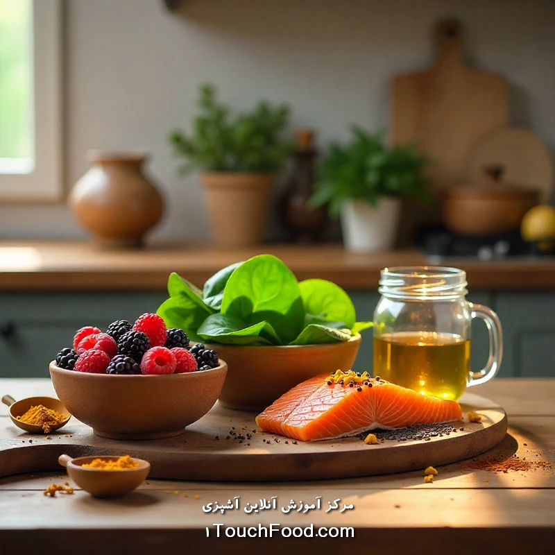 انواع غذاهای ضدالتهابی و منابع طبیعی آن‌ها