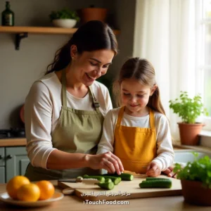 آموزش آنلاین آشپزی وان تاچ فود 21 نکات ایمنی آشپزی با کودکان: راهنمای کامل ۱۴۰۴