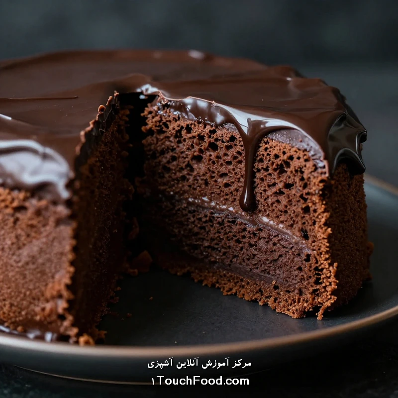 کیک اسفنجی شکلاتی با طرز تهیه دقیق