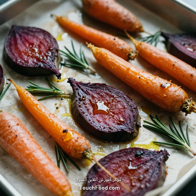 بهترین رسپی های چغندر قرمز: ایده های سالم 2026 خوشمزه و ساده 5 چغندر قرمز کبابی با سبزیجات - غذاهای فصلی مغذی