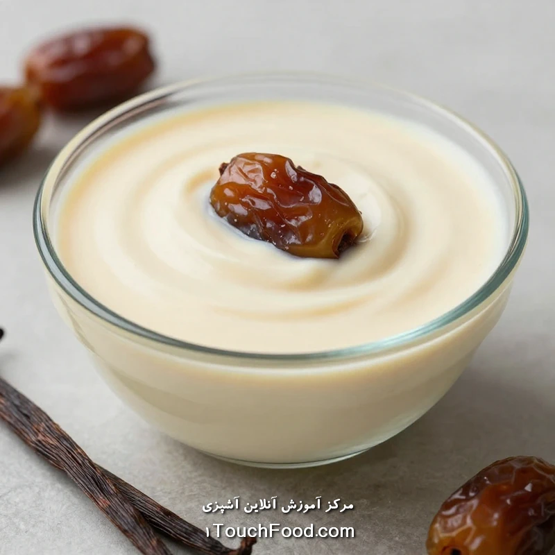 پخت قیساوا خرما وانیلی مدرن با روش های کم شکر