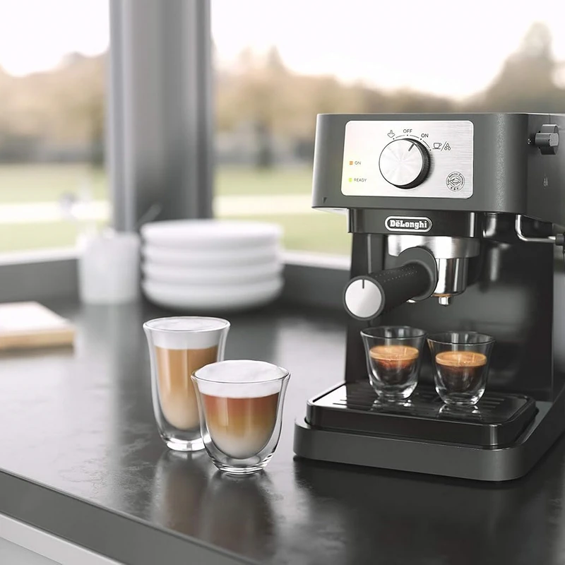 بهترین اسپرسوساز خانگی ارزان 2025: 4 مدل برتر قهوه صبحگاهی 2 De’Longhi Stilosa Manual Espresso Machine