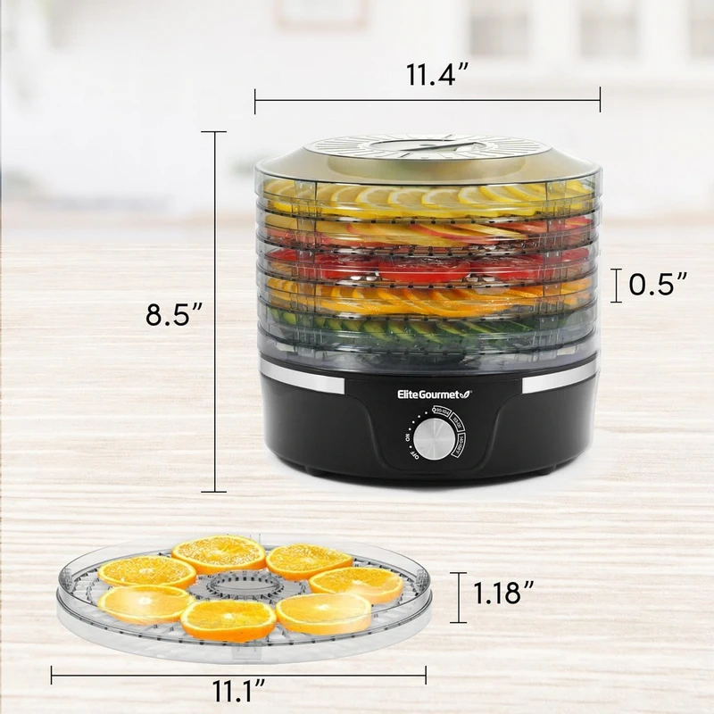 Elite Gourmet EFD319 Food Dehydrator