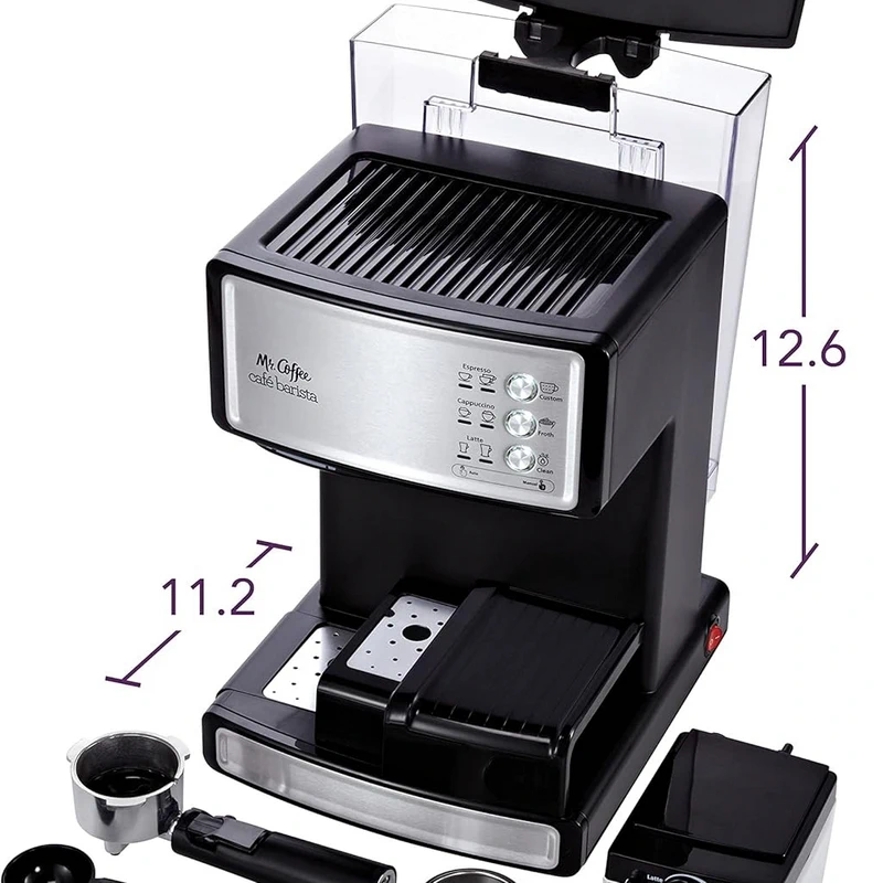 بهترین اسپرسوساز خانگی ارزان 2025: 4 مدل برتر قهوه صبحگاهی 5 Mr. Coffee Espresso and Cappuccino Maker