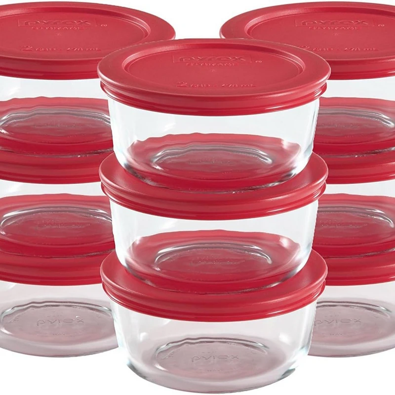 Pyrex Simply Store 18-Piece Glass Food Storage Set