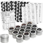 بهترین ست ادویه دان مغناطیسی آشپزخانه ۲۰۲۵: ۴ مدل برتر برای سازماندهی آشپزخانه کوچک و مدرن