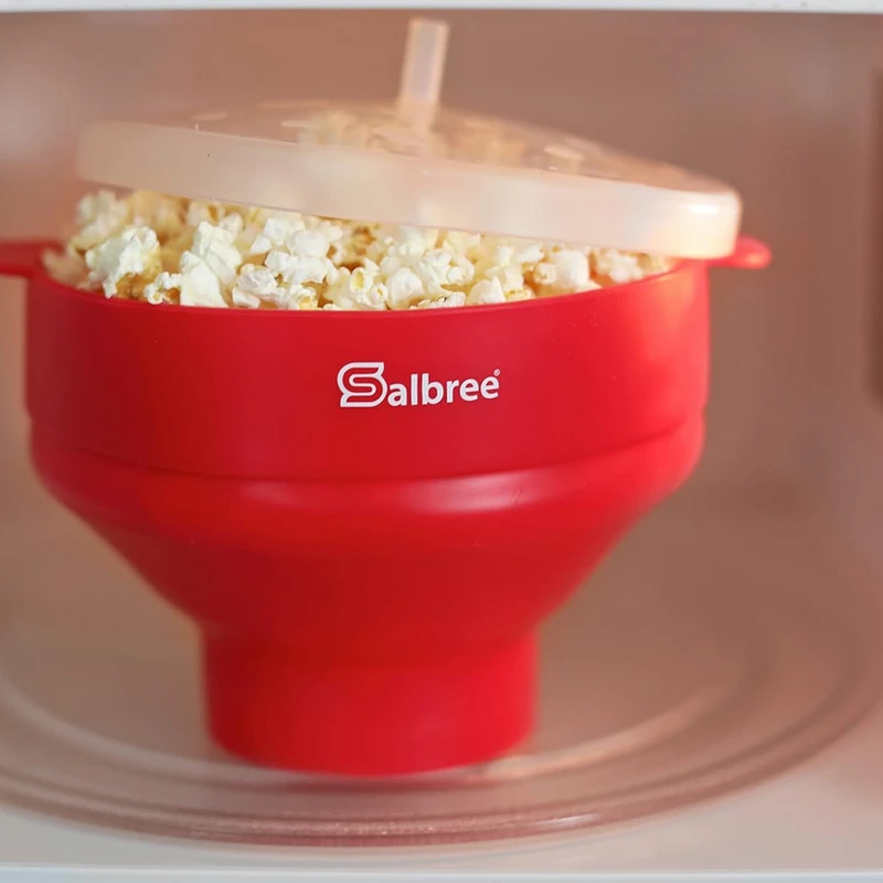The Original Salbree Microwave Popcorn Popper