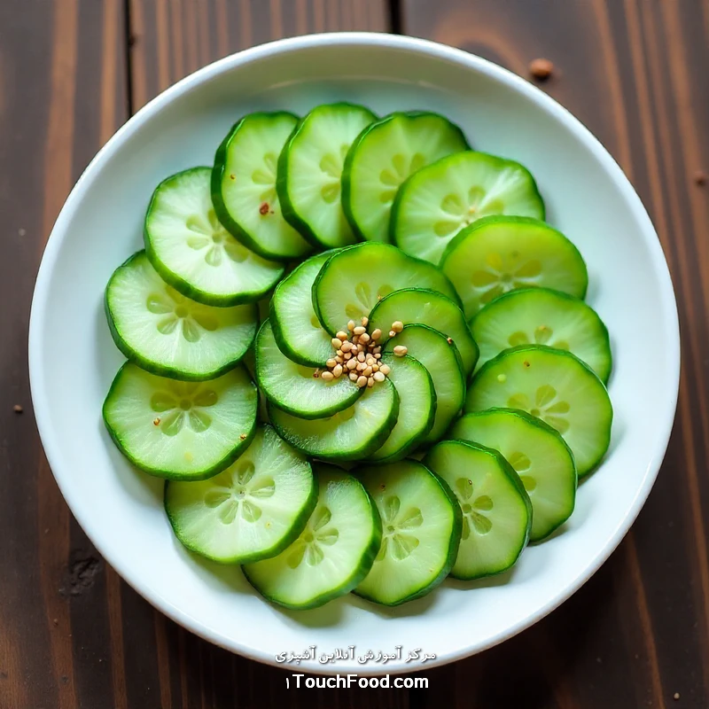 ۸ تا از بهترین و کامل‌ترین رسپی های خیار ترشی سریع خانگی