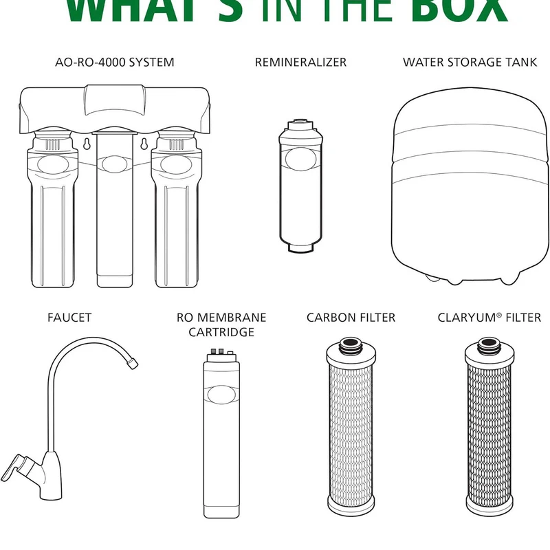 EcoPure ECOP30 15L Reverse Osmosis Dispenser