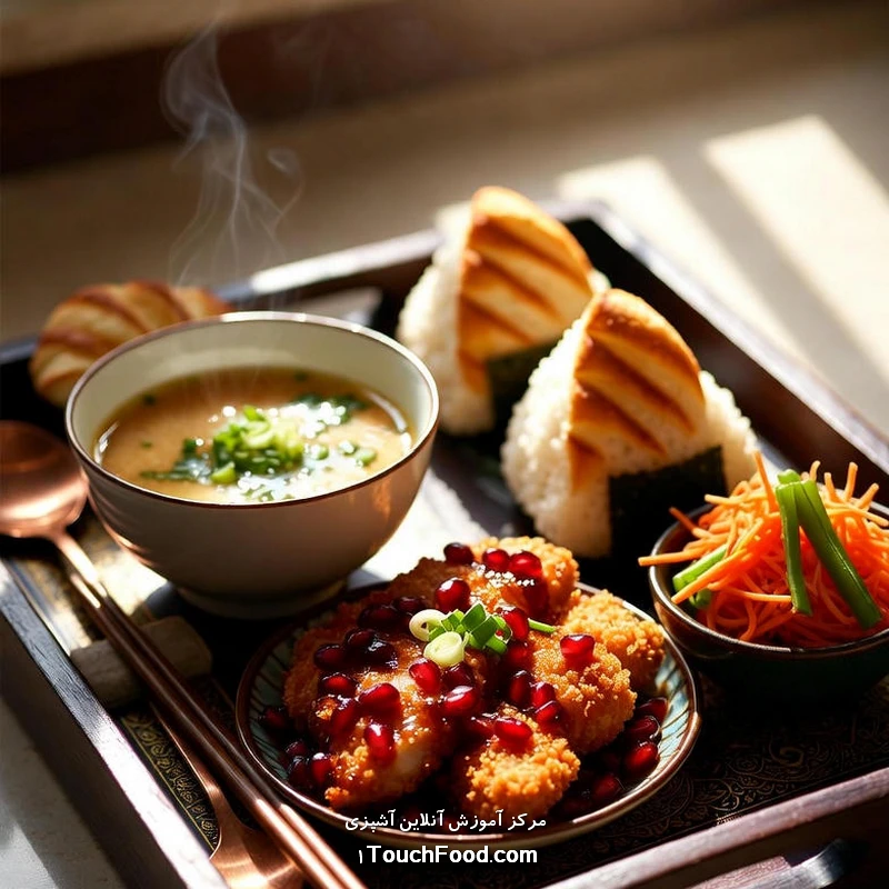 غذاهای ژاپنی ساده ایرانی: 8 رسپی سالم و خوشمزه پاییز 2025 4 ۸ رسپی برتر غذاهای ژاپنی ساده ایرانی (تست شده پاییز ۱۴۰۴)