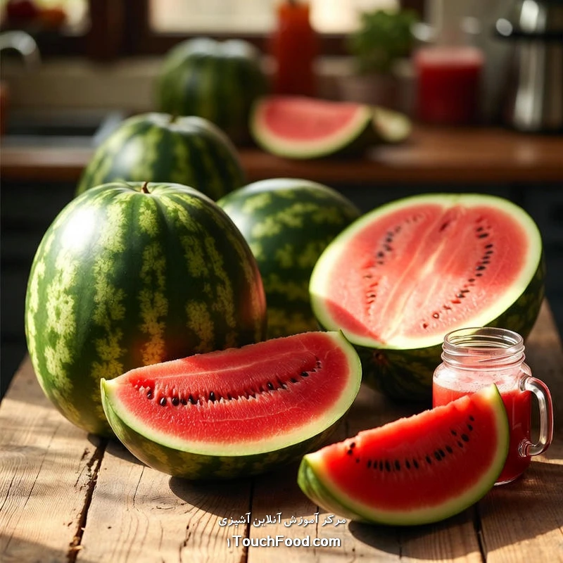 کالری هندوانه و جدول ارزش غذایی آن در 100 گرم | دقیق و کامل