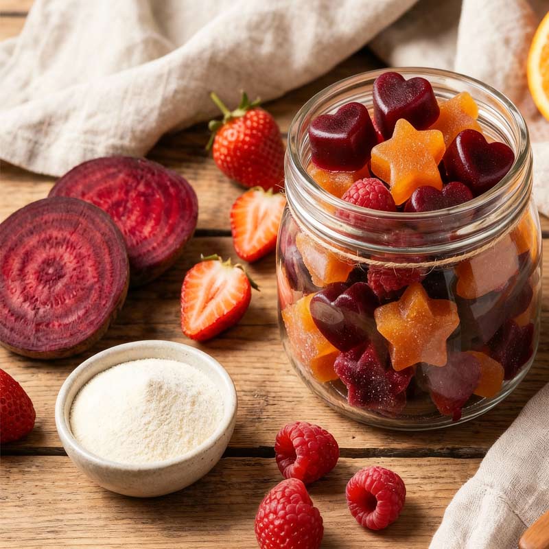 پاستیل لبو و پرتقال