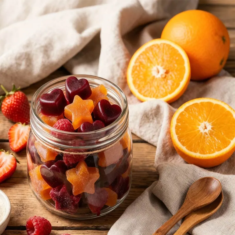 پاستیل کلاژن ساز خانگی برای جوانسازی پوست 