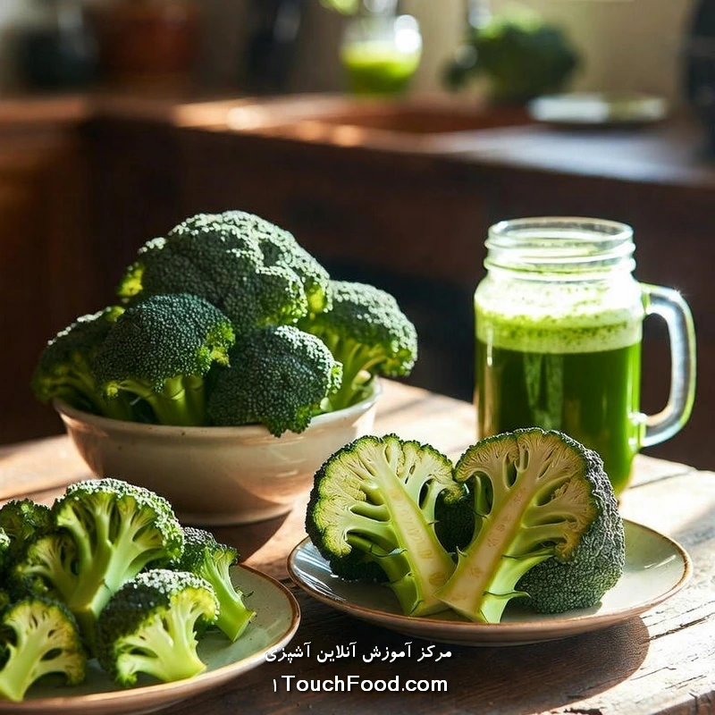 کالری کلم بروکلی و جدول ارزش غذایی آن در 100 گرم دقیق و کامل