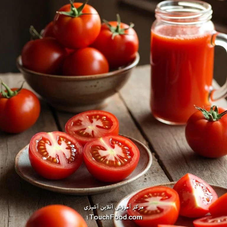 کالری گوجه فرنگی و جدول ارزش غذایی آن در 100 گرم دقیق و کامل