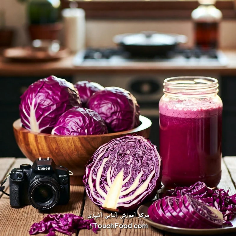 کالری کلم قرمز و جدول ارزش غذایی آن در 100 گرم دقیق و کامل