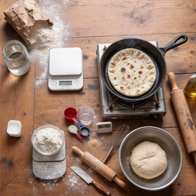 اصول پخت نان خانگی در شرایط بحرانی