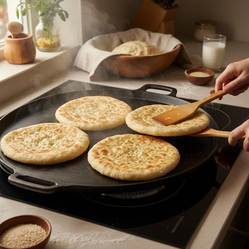 نان فطیر سنتی خانگی با ماندگاری بالا برای شرایط بحرانی