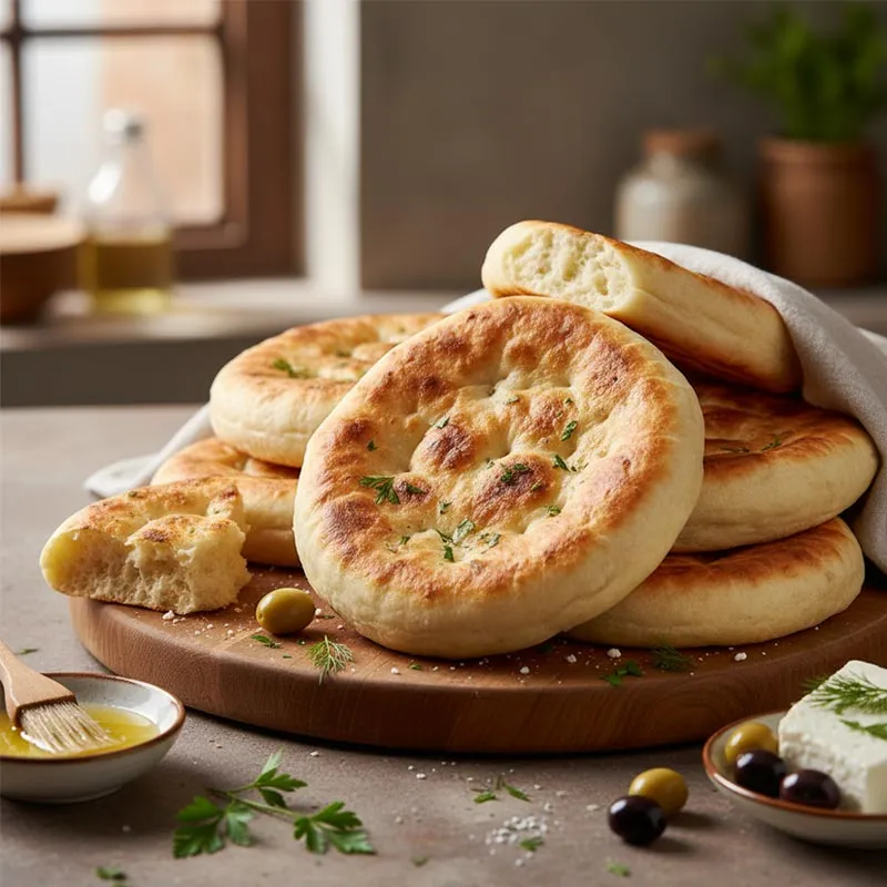 نان بازلاما ترکی خانگی نرم و سریع مناسب شرایط بحرانی