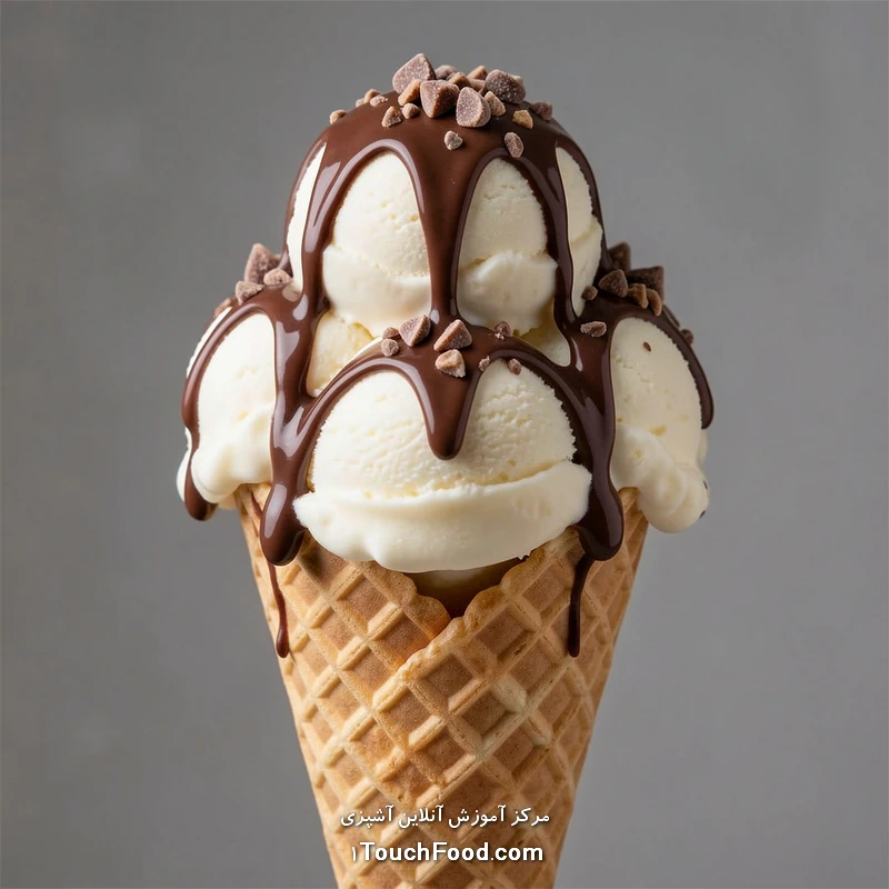 کالری بستنی و جدول ارزش غذایی آن در 100 گرم دقیق و کامل