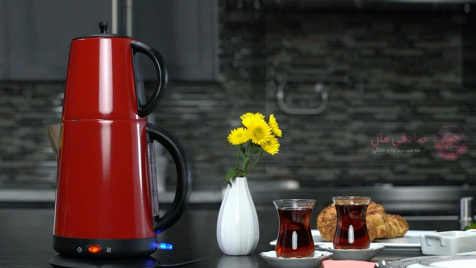 راهنمای خرید چای ساز؛ چگونه بهترین چای ساز را برای آشپزخانه خود انتخاب کنیم؟ 2 چای ساز فلزی اصل