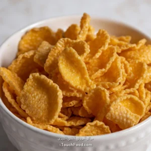 آموزش آنلاین آشپزی در 1TouchFood: بهترین دوره آنلاین آشپزی و کلاس آشپزی در خانه با ۳۰۰۰+ رسپی 6 کالری کورن فلکس و جدول ارزش غذایی آن در 100 گرم دقیق و کامل