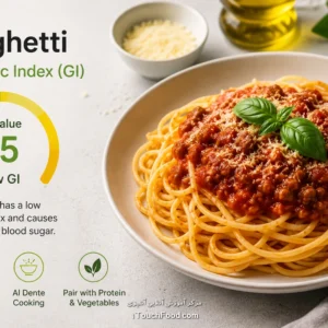 آموزش آنلاین آشپزی در 1TouchFood: بهترین دوره آنلاین آشپزی و کلاس آشپزی در خانه با ۳۰۰۰+ رسپی 7 شاخص گلیسمی اسپاگتی | عدد GI و بررسی کامل آن