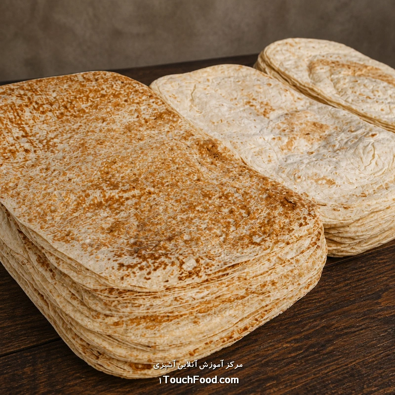 کالری نان لواش و جدول ارزش غذایی آن در 100 گرم | دقیق و کامل
