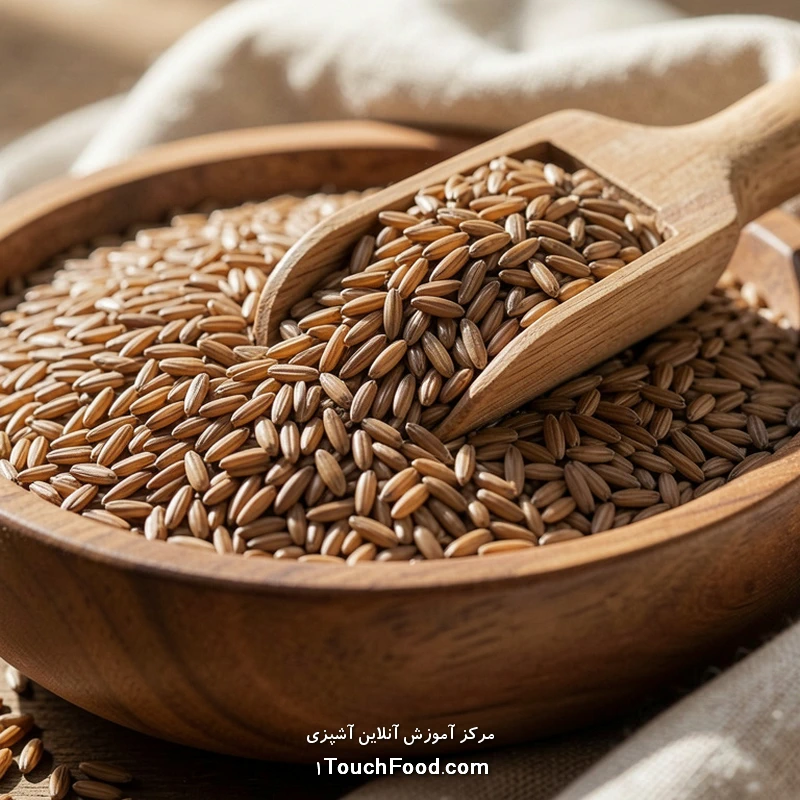 شاخص گلیسمی برنج قهوه‌ ای خام | عدد GI و بررسی کامل آن