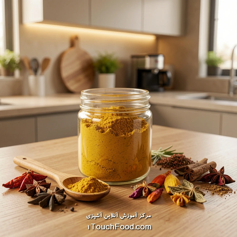 کالری پودر کاری و جدول ارزش غذایی آن در 100 گرم | دقیق و کامل