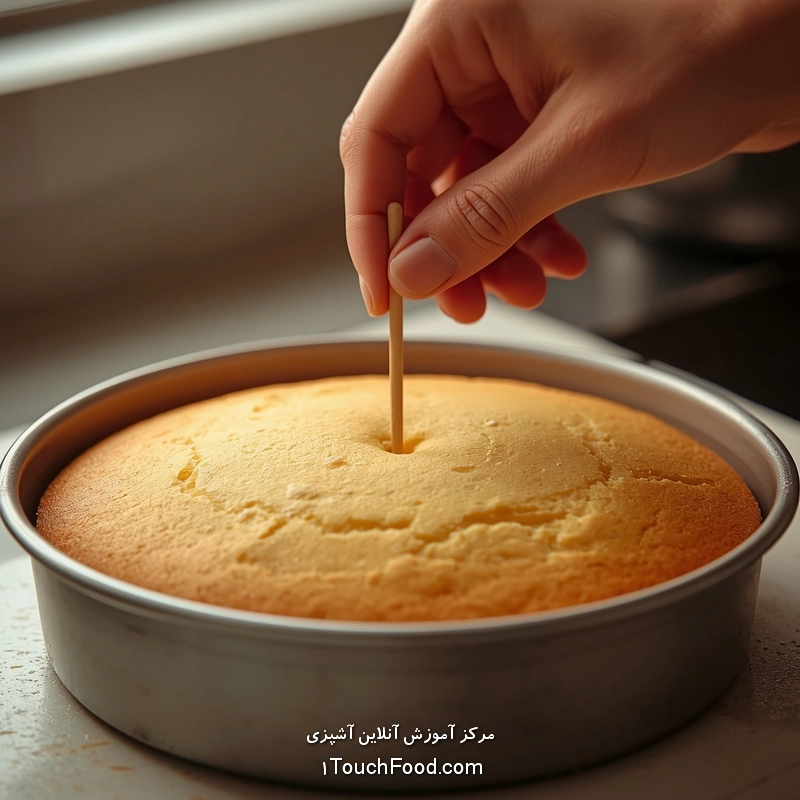 اگر وسط کیک خام ماند، چطور آن را نجات دهیم؟