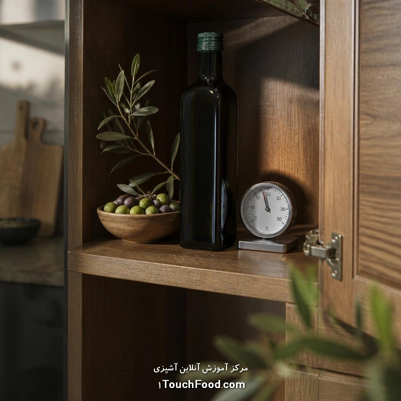 روش نگهداری روغن زیتون در خانه؛ راهنمای کامل 3 دمای مناسب نگهداری روغن زیتون چقدر است؟