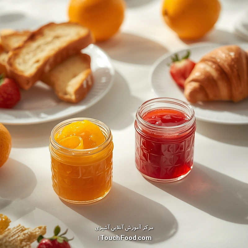 کاربرد مارمالاد در صبحانه و میان وعده